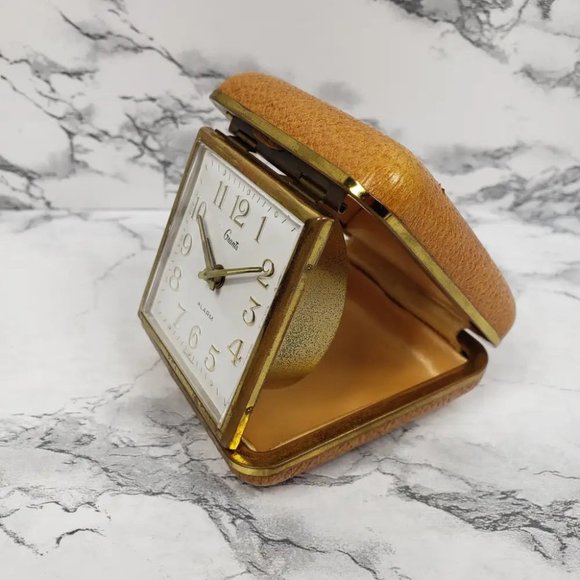 Grants Travel Alarm Clock Germany Vintage - Picture 3 of 12